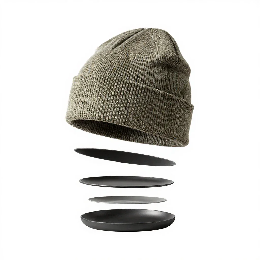 Beanie isolated on a white background