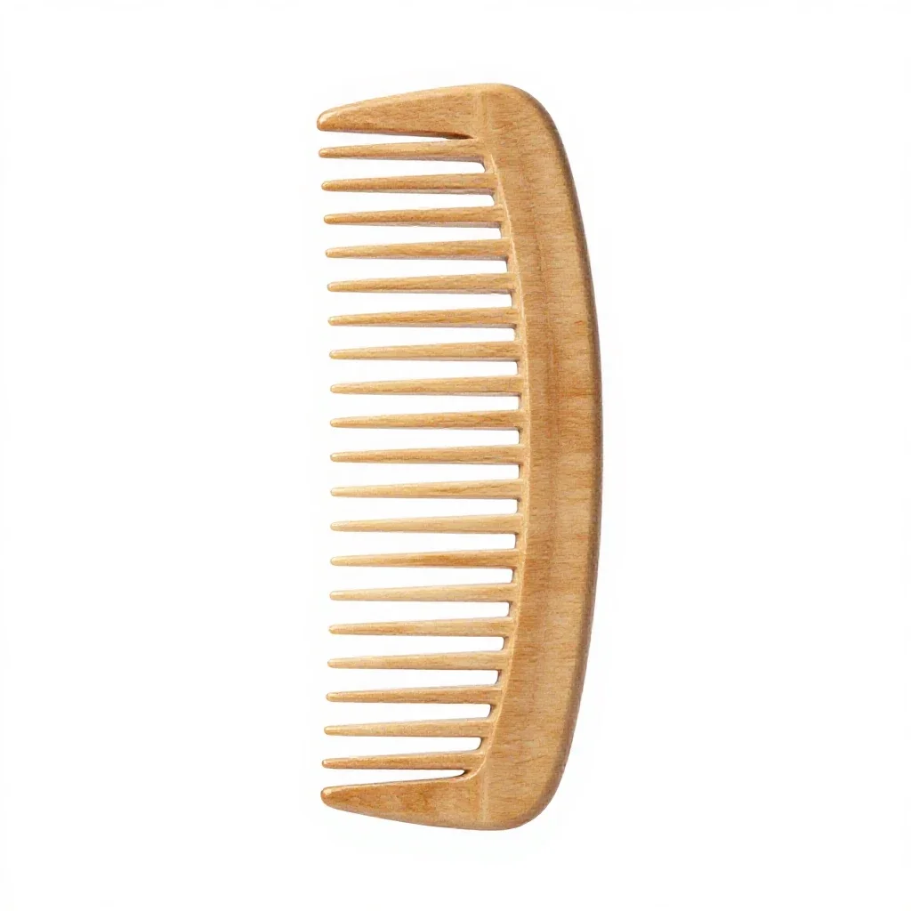 Hair comb isolated on a white background