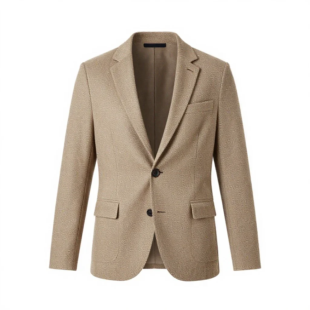 Tailored blazer isolated on a white background