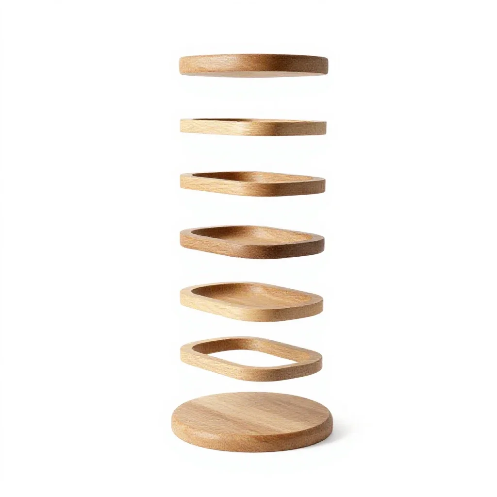 Plant stand isolated on a white background