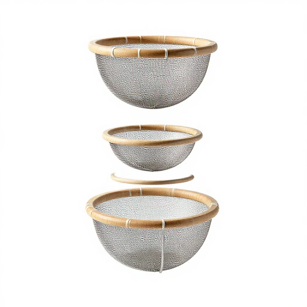 Garden sieve isolated on a white background