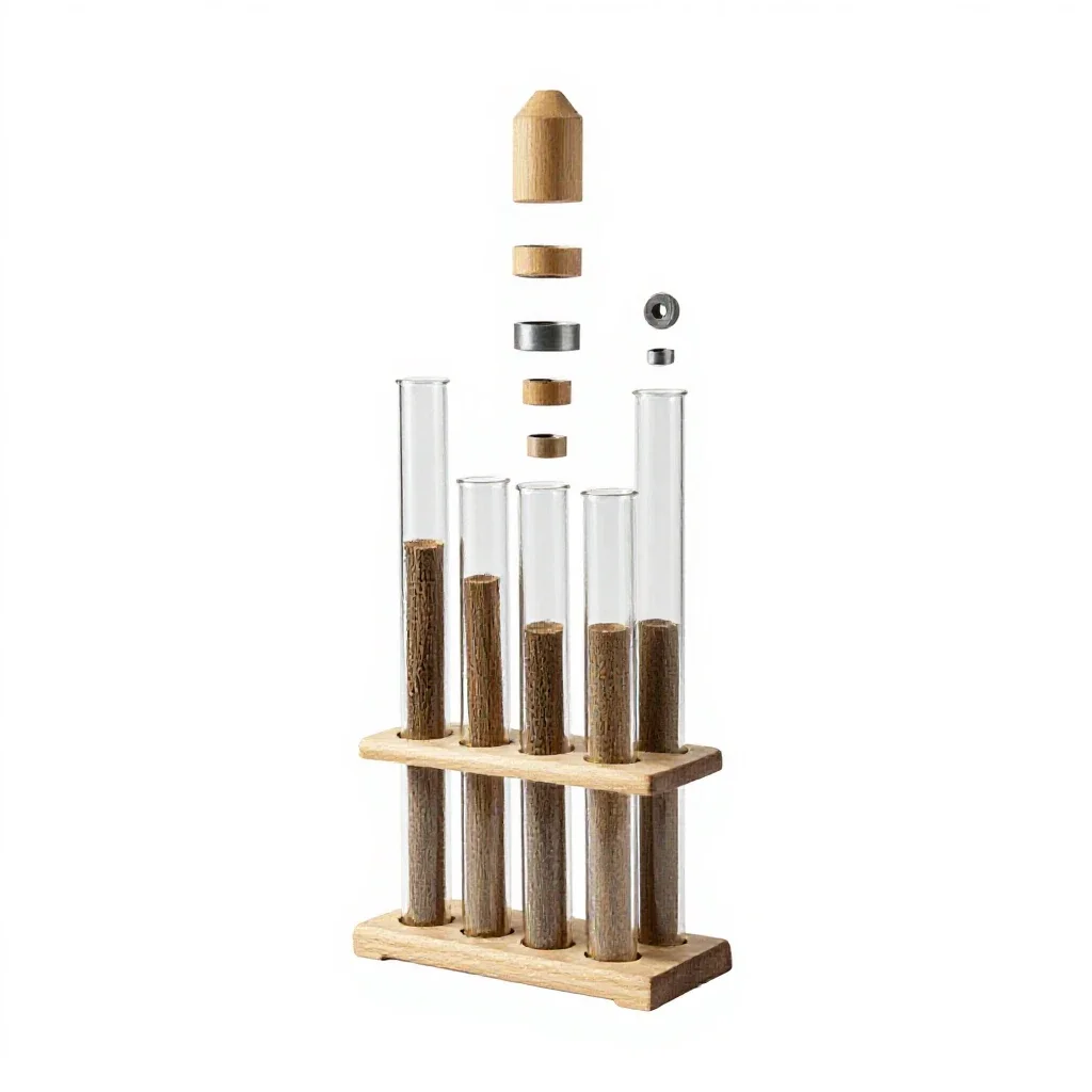 Propagation station with glass tubes isolated on a white background