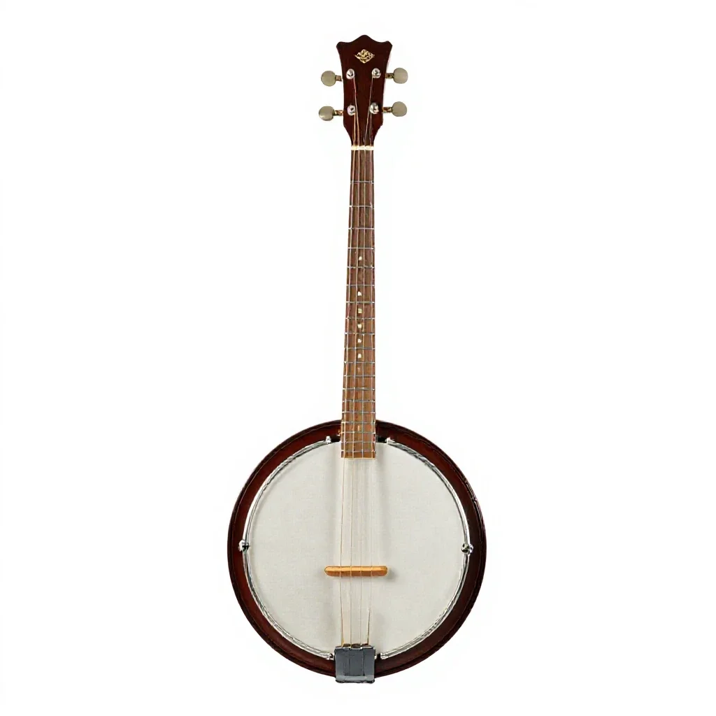 Banjo isolated on a white background