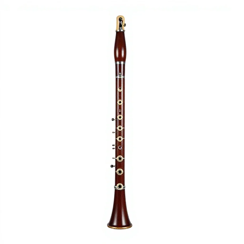 Bassoon isolated on a white background