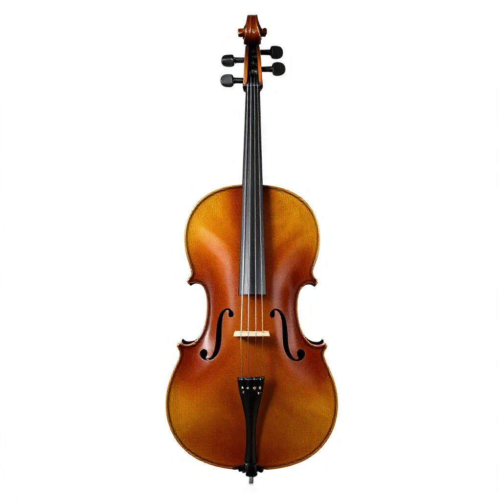 Cello isolated on a white background