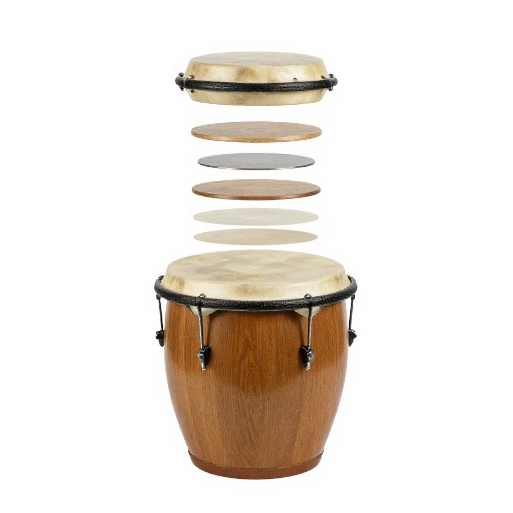 Hang drum isolated on a white background