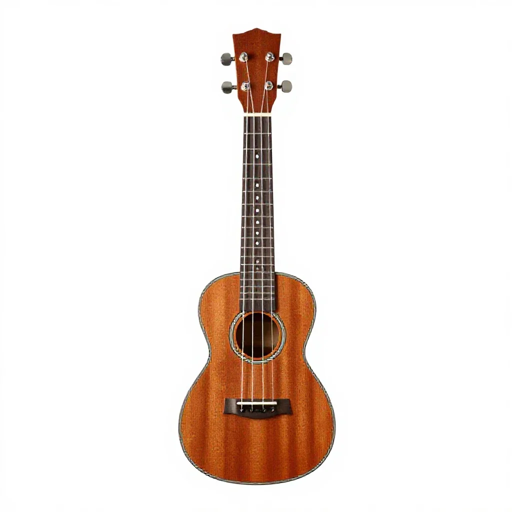 Ukulele isolated on a white background