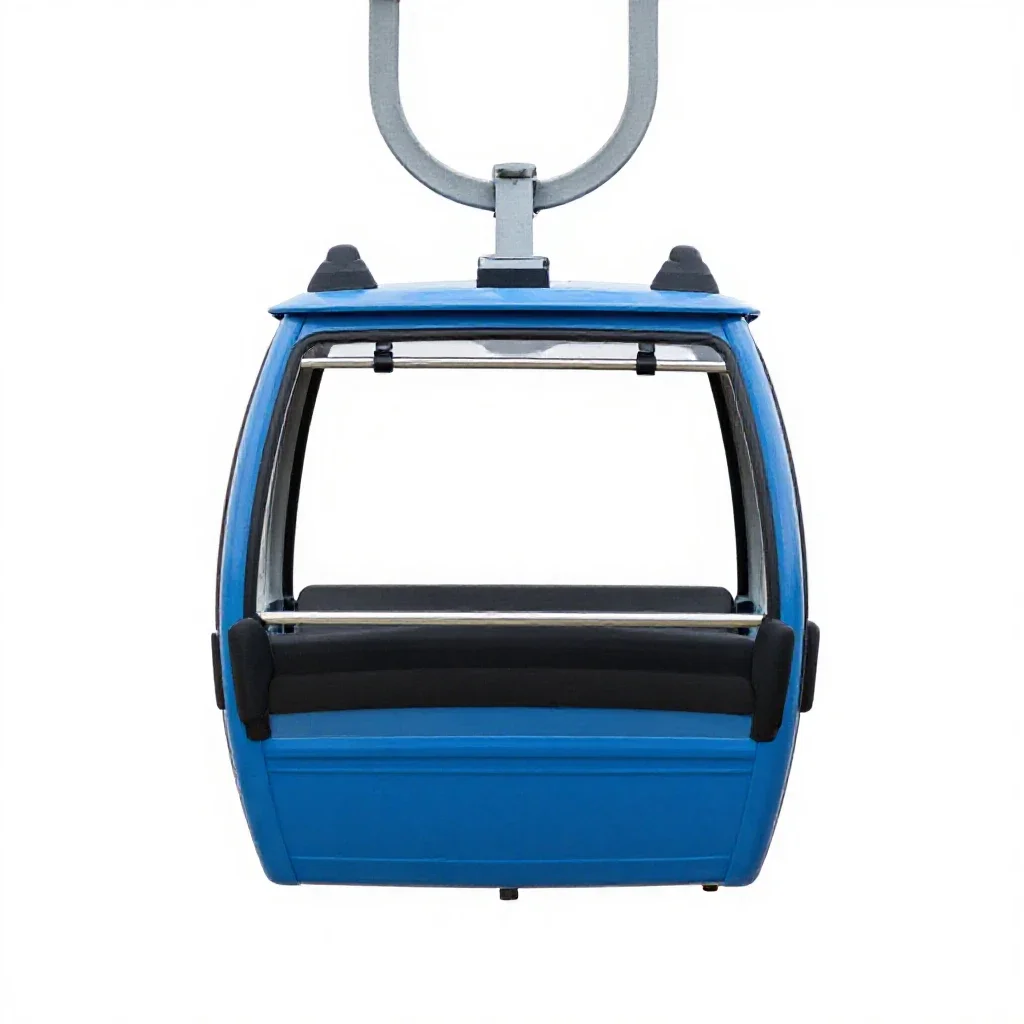 Gondola isolated on a white background