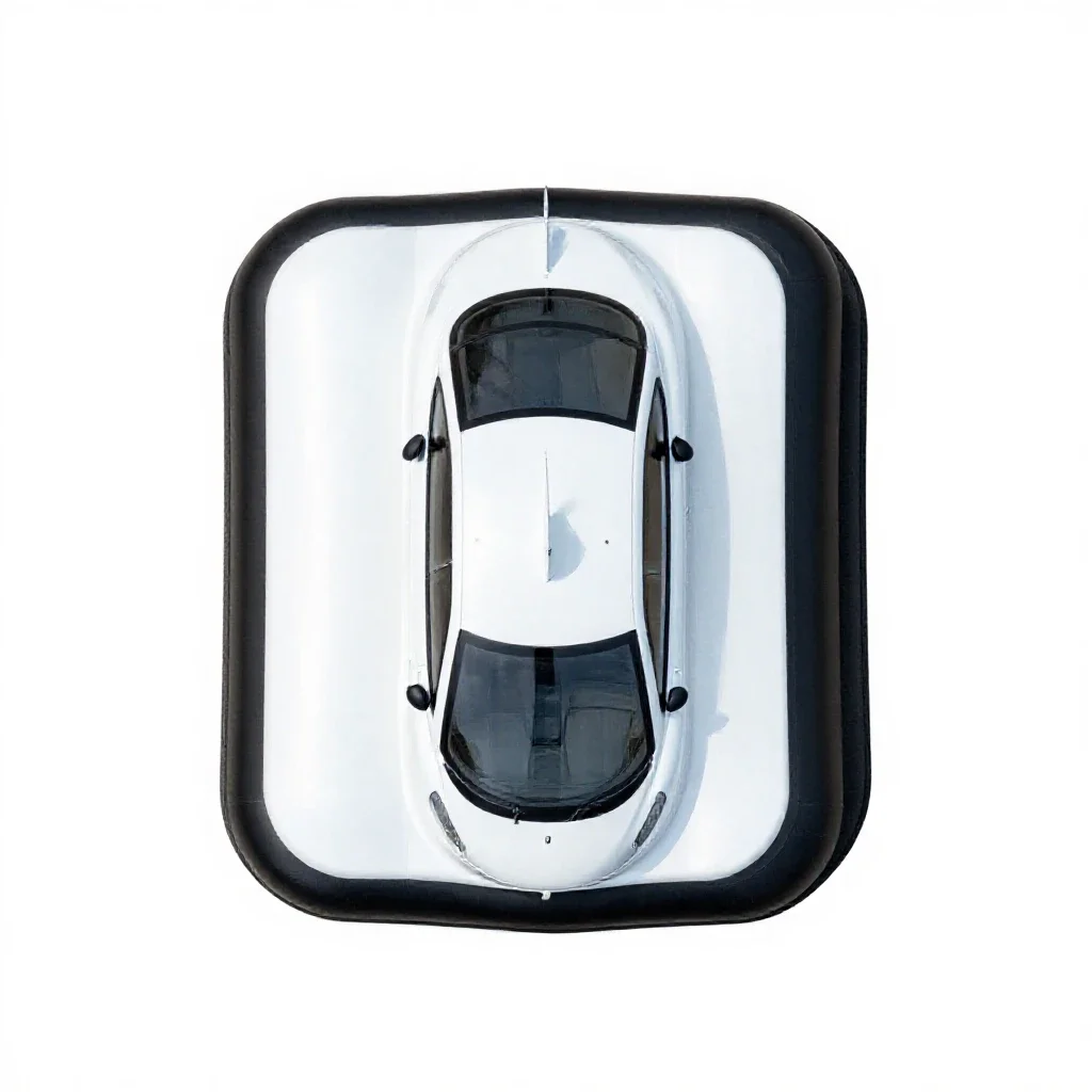 Hovercraft isolated on a white background