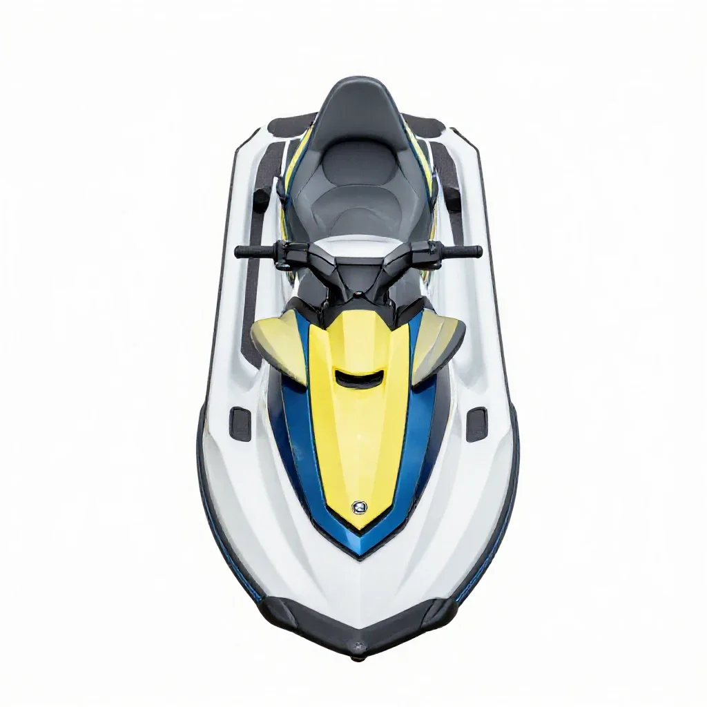 Jet ski isolated on a white background