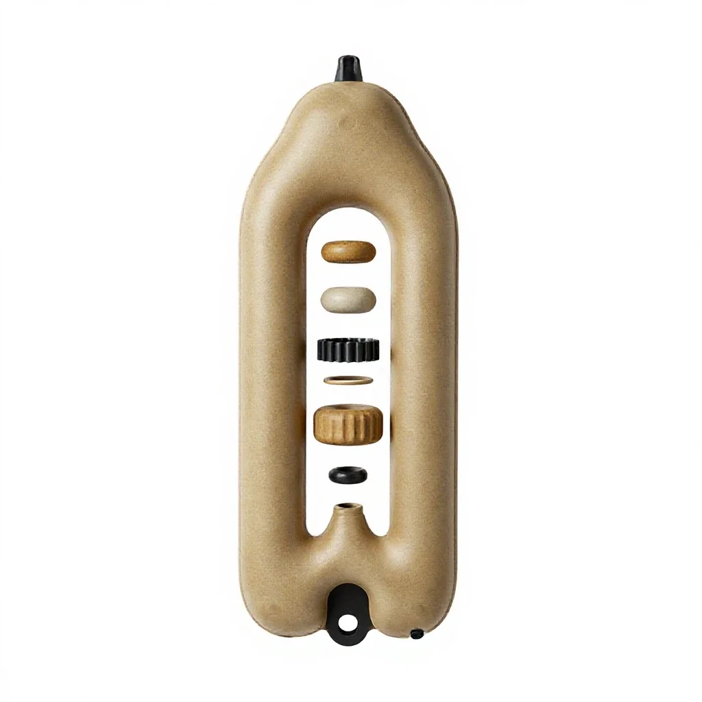 Hydration bladder isolated on a white background