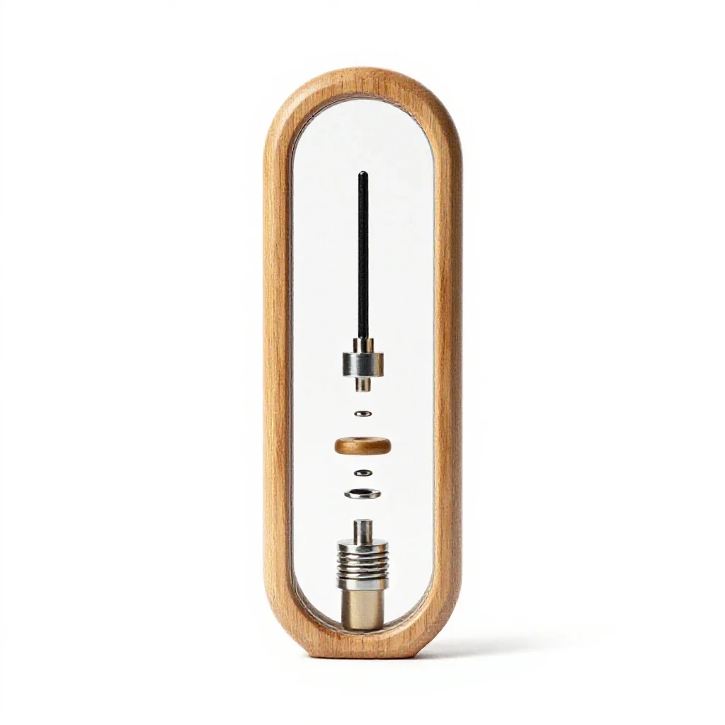 Barometer isolated on a white background