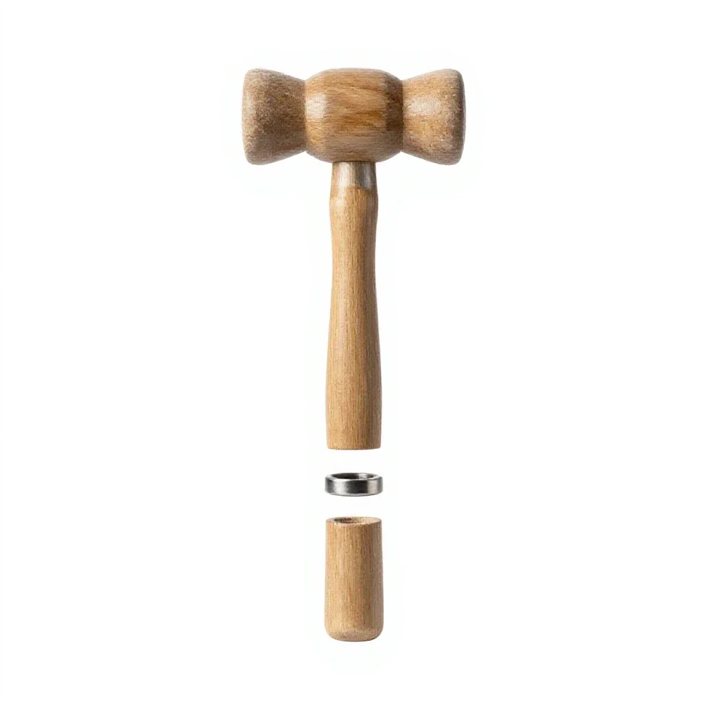 Reflex hammer isolated on a white background