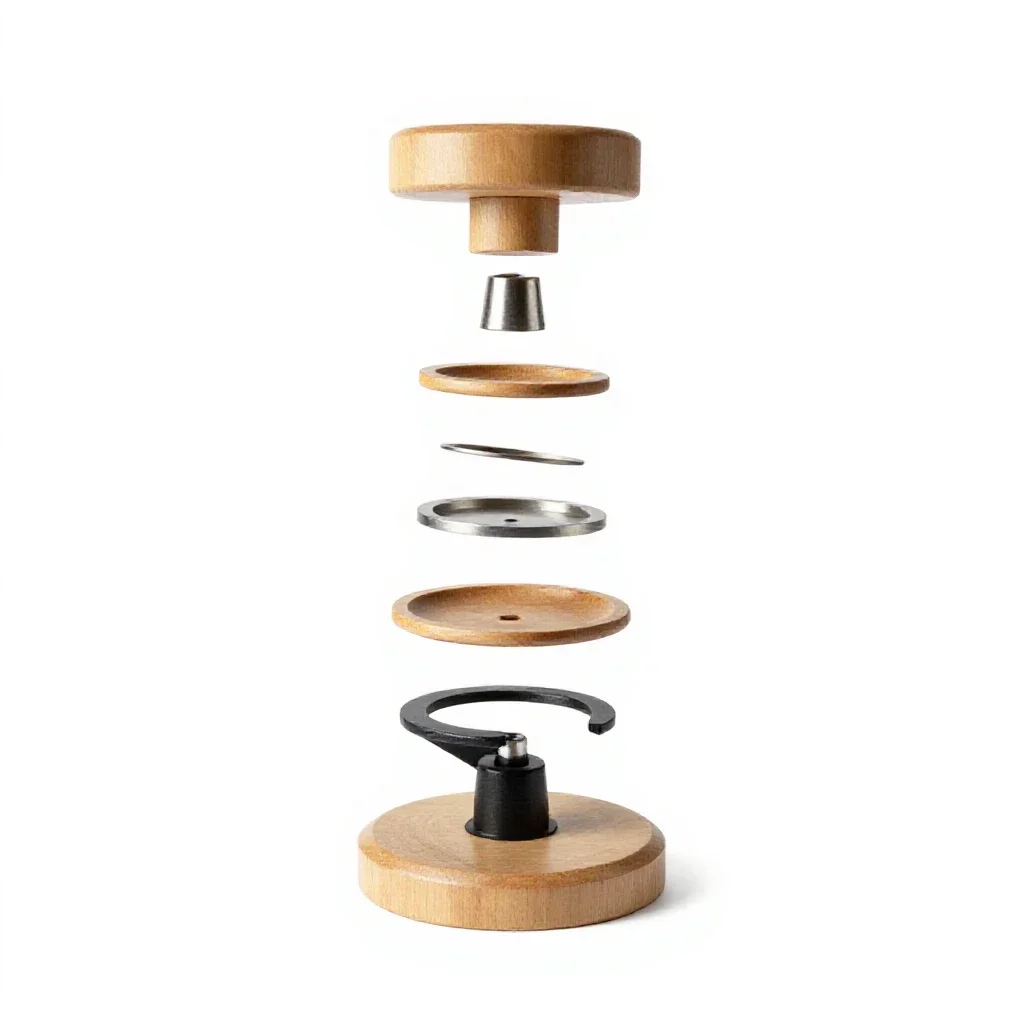 Anemometer isolated on a white background