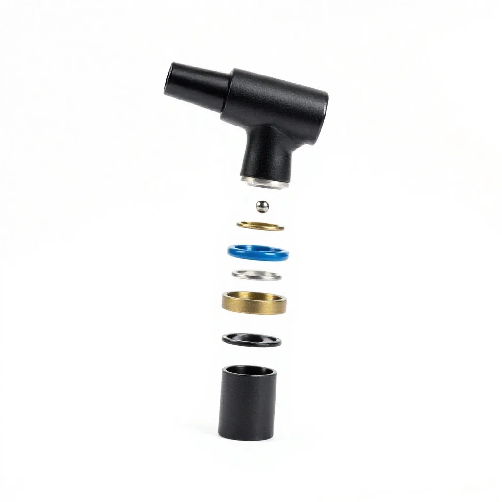 Otoscope isolated on a white background