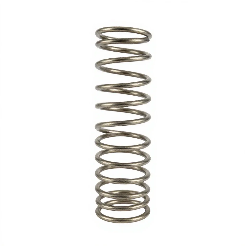 Warp coil segment isolated on a white background