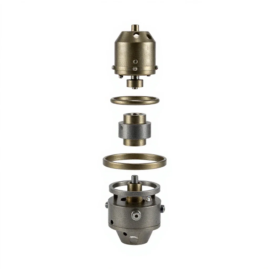 Atmospheric probe isolated on a white background