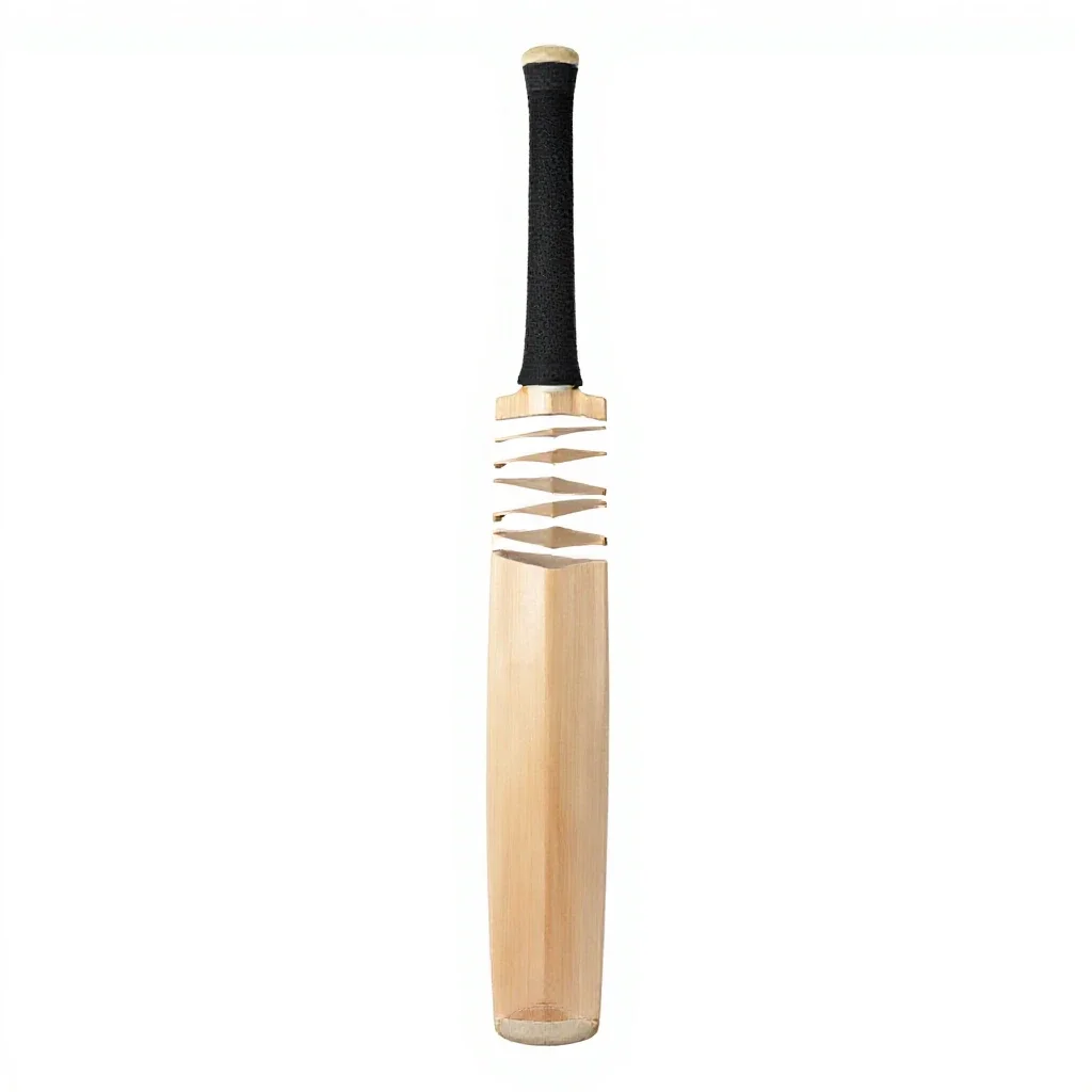 Cricket bat isolated on a white background