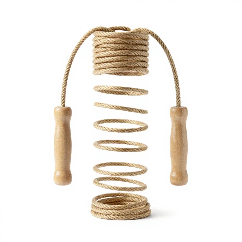 Jump rope isolated on a white background