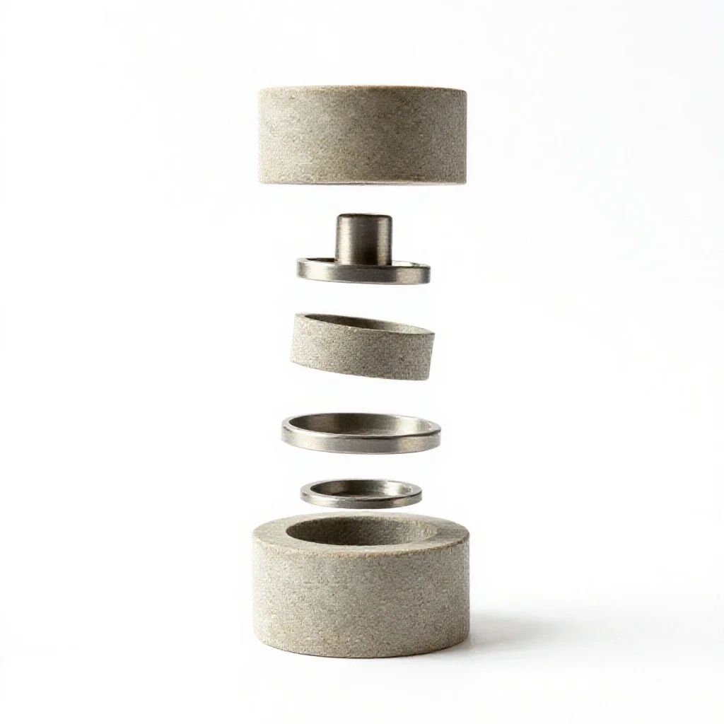 Paperweight isolated on a white background