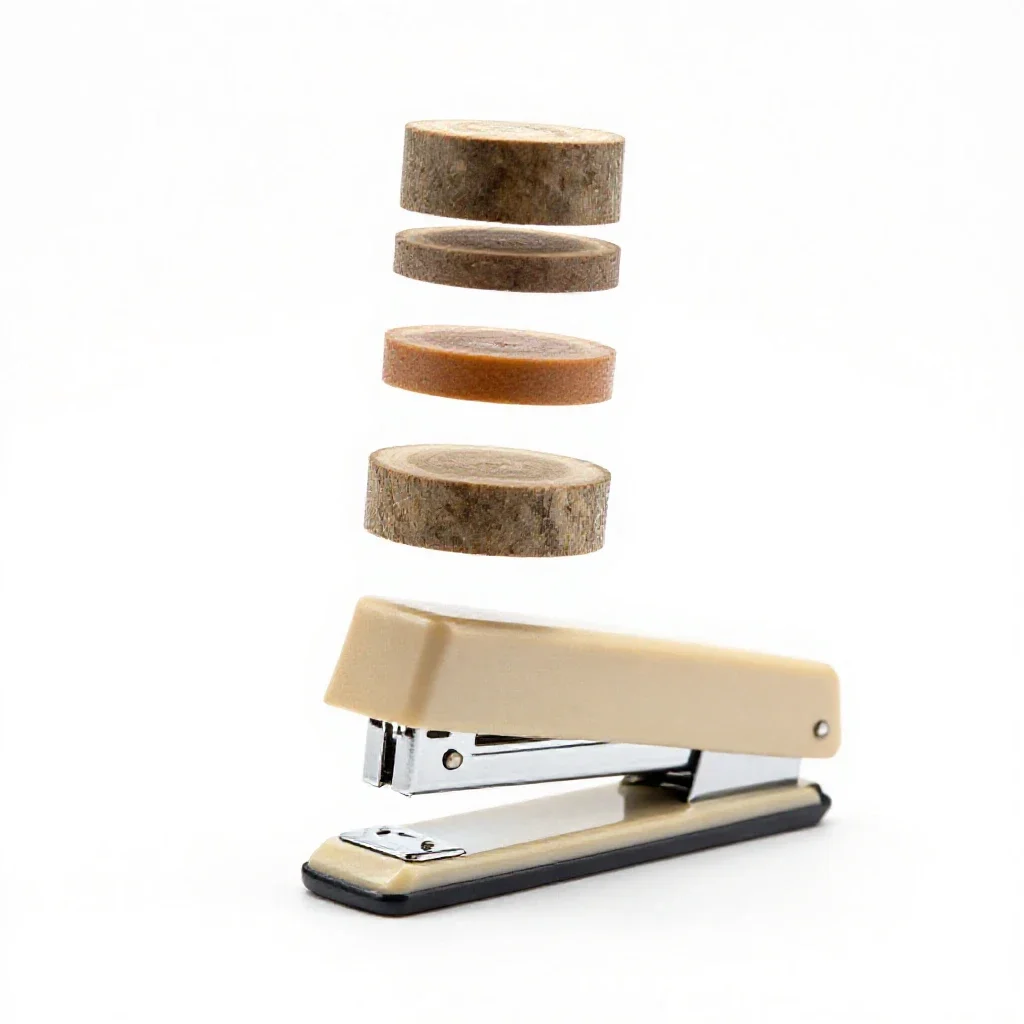 Stapler isolated on a white background