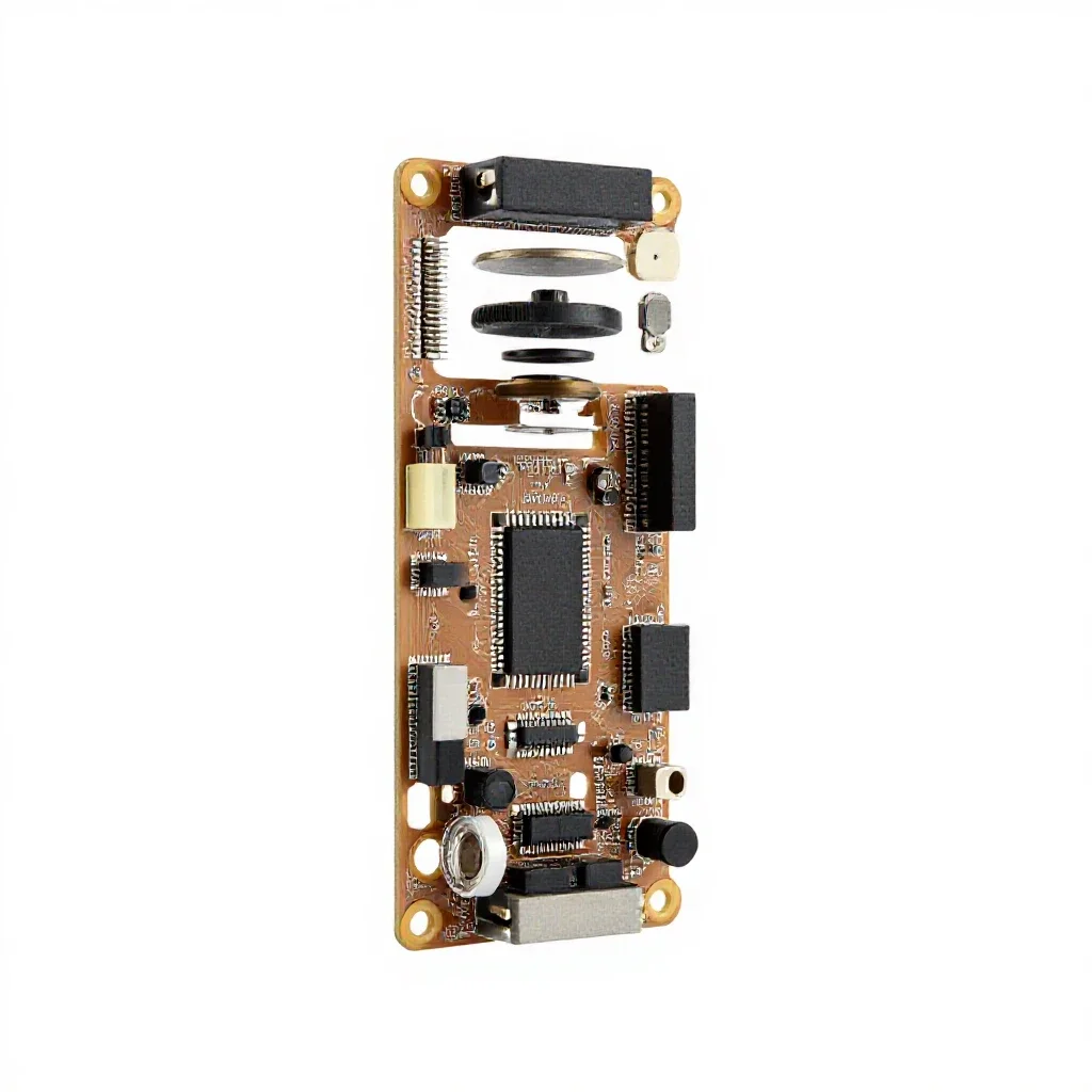 Single board computer isolated on a white background