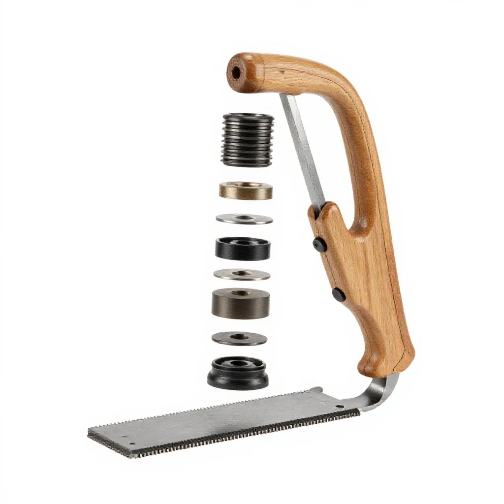 Hacksaw isolated on a white background
