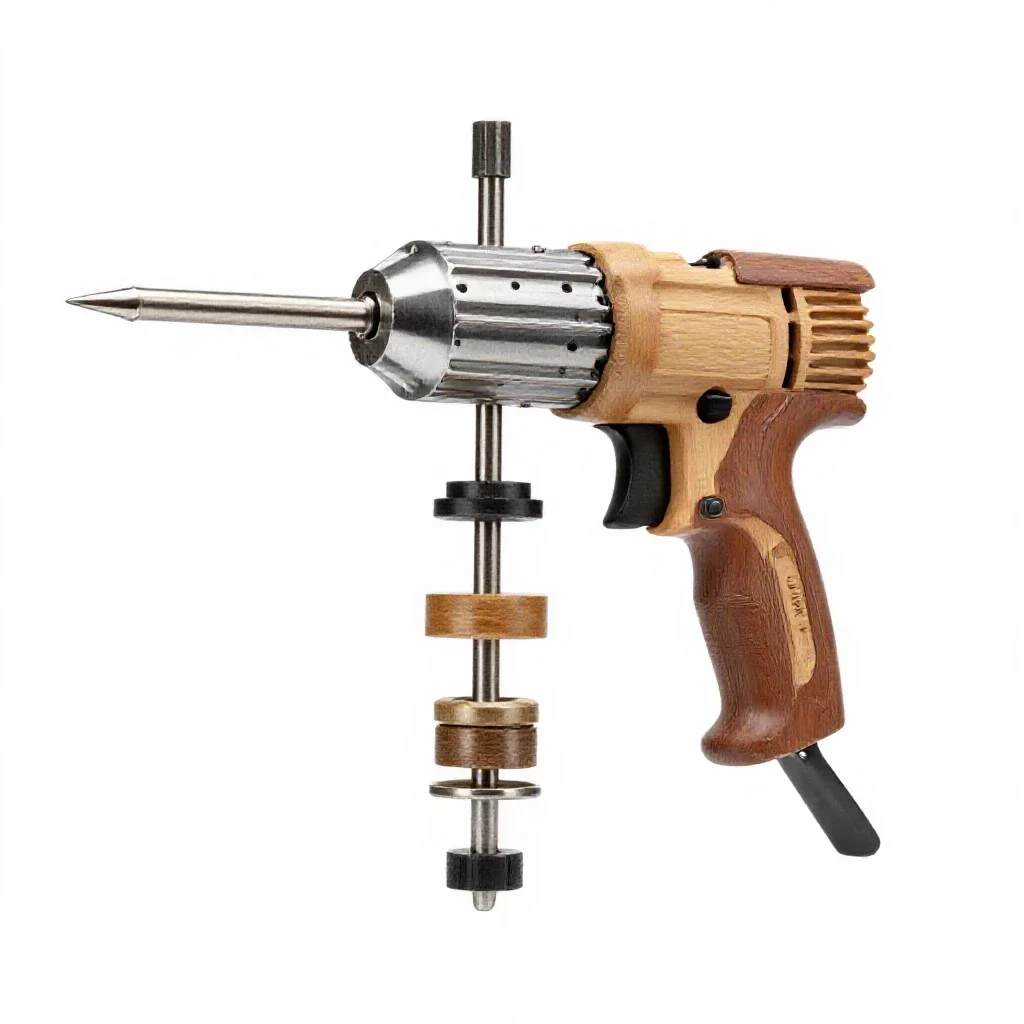 Nail gun isolated on a white background