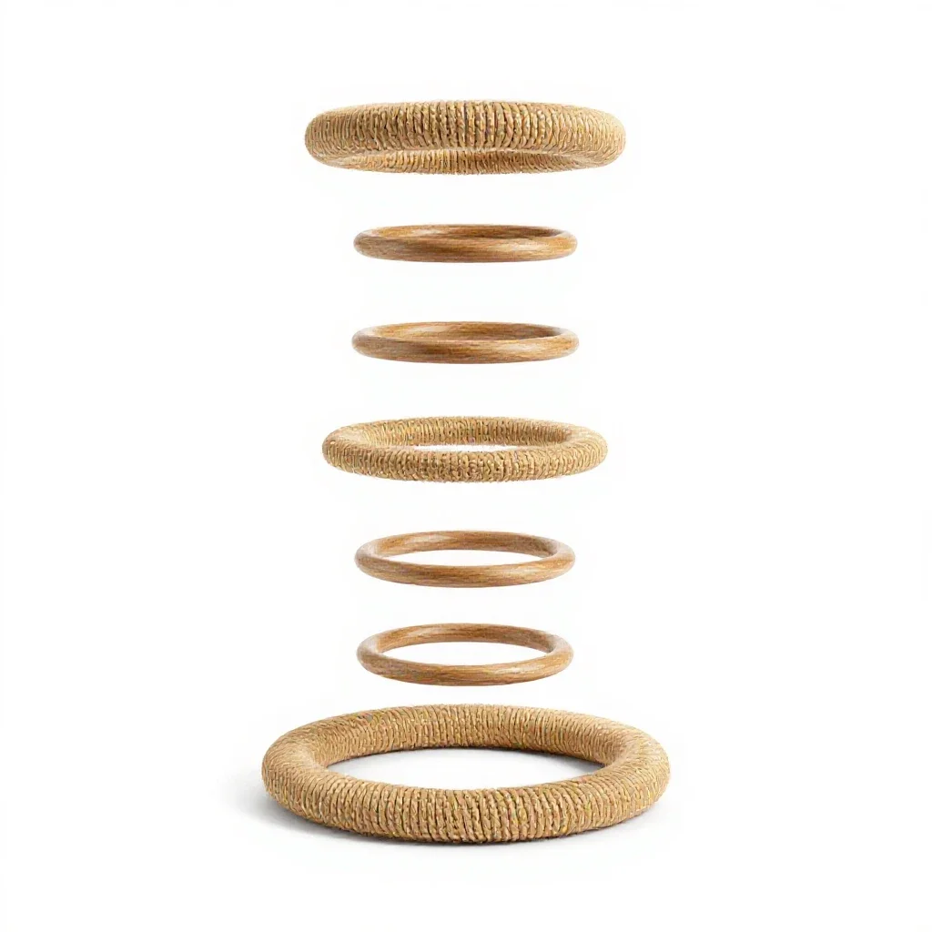 Skipping game elastic isolated on a white background