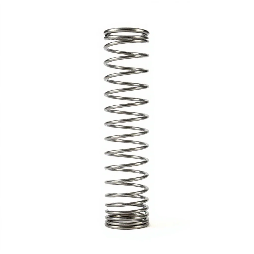 Slinky spring isolated on a white background