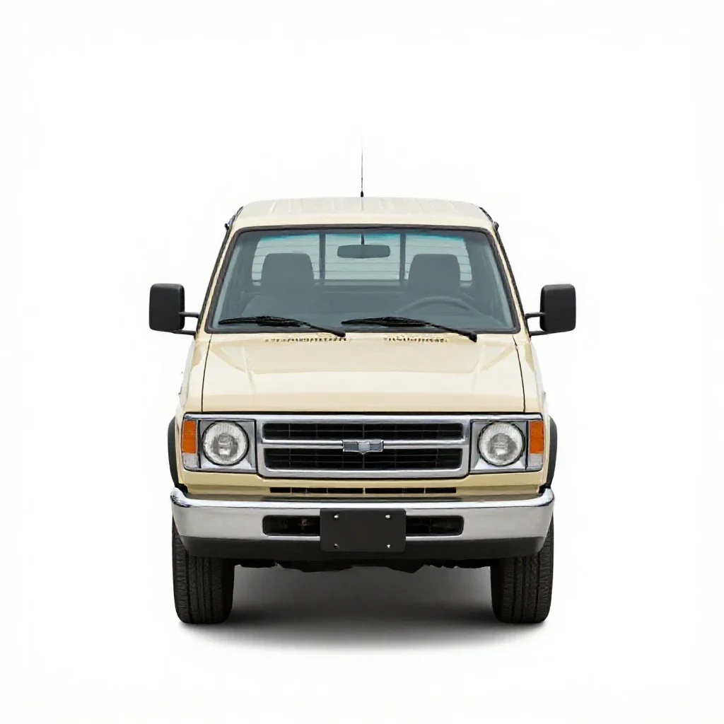 Pickup truck isolated on a white background