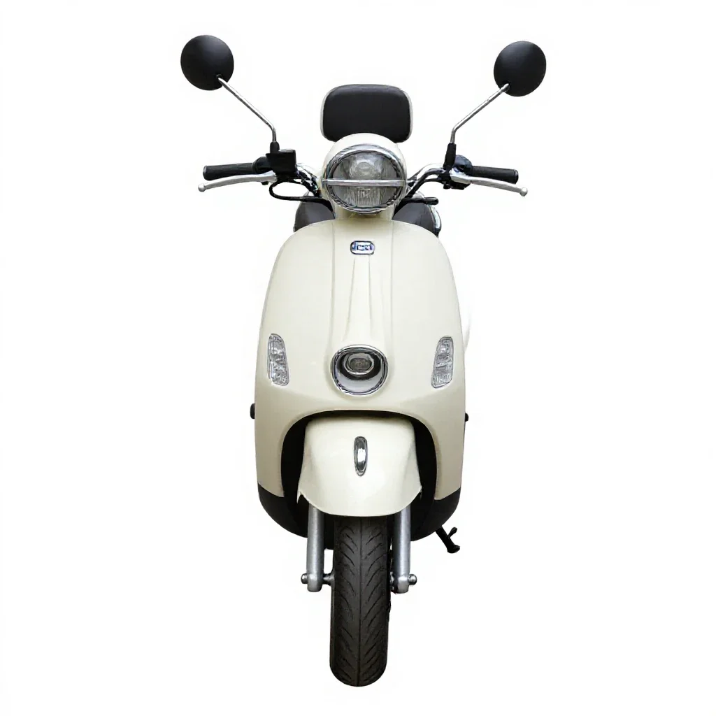 Scooter isolated on a white background