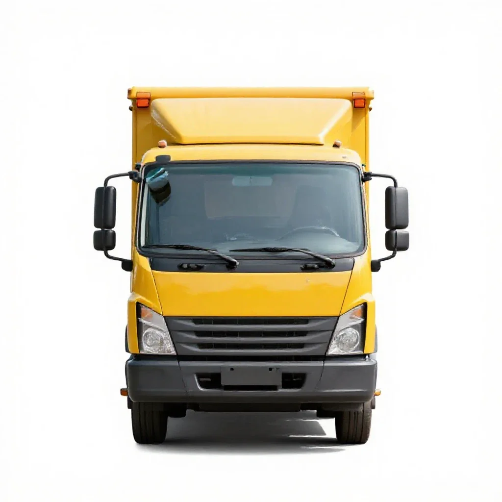 Tow truck isolated on a white background