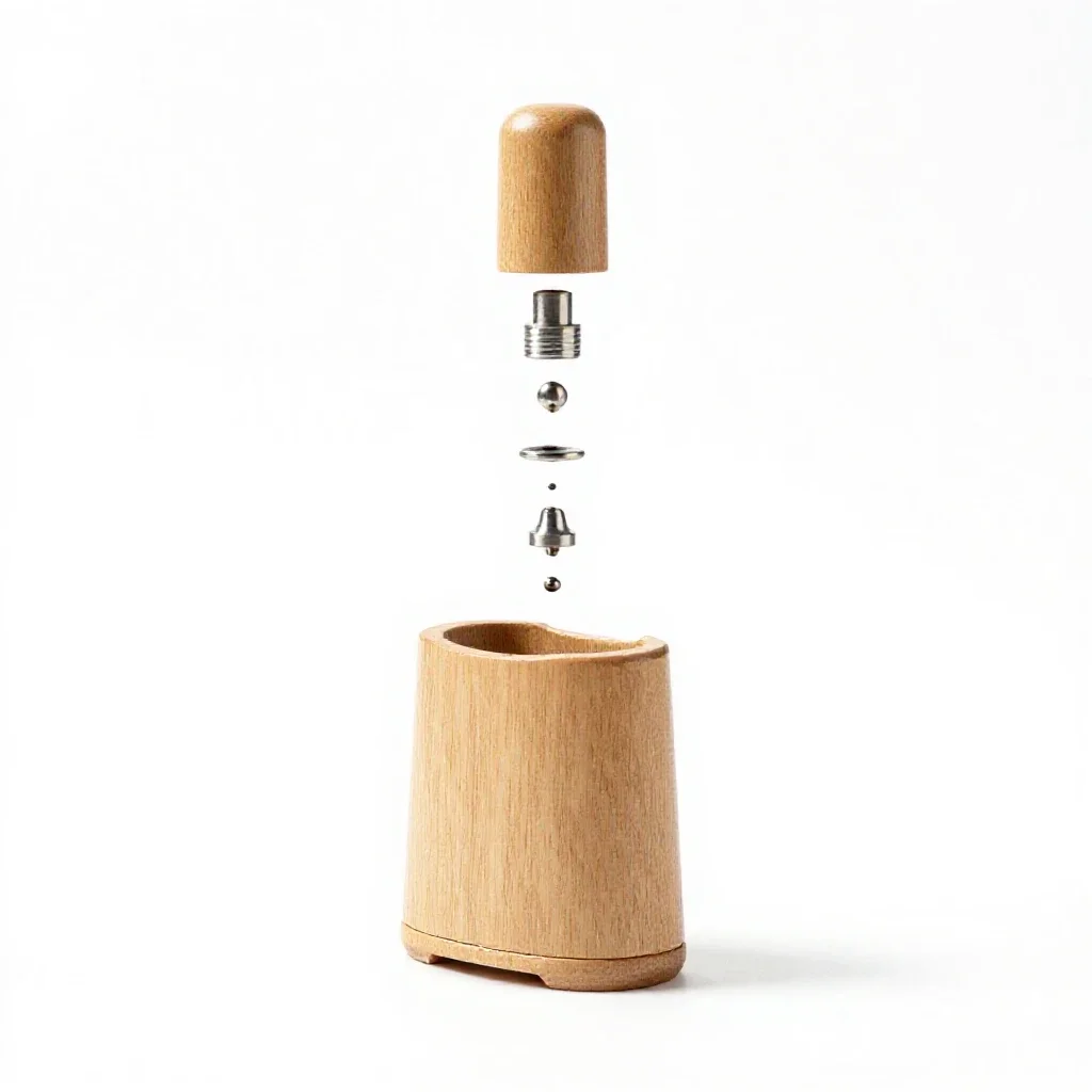 Floss dispenser isolated on a white background