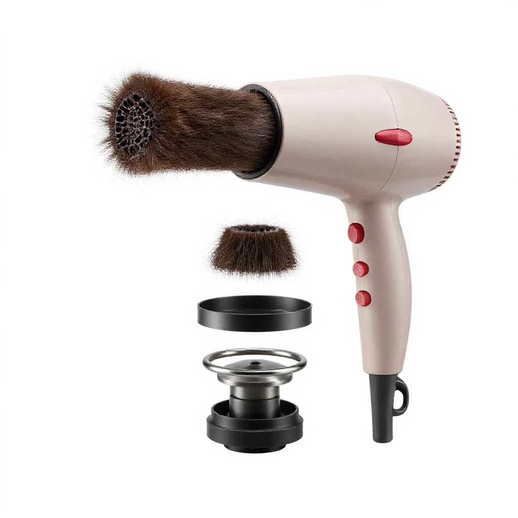 Hair dryer isolated on a white background