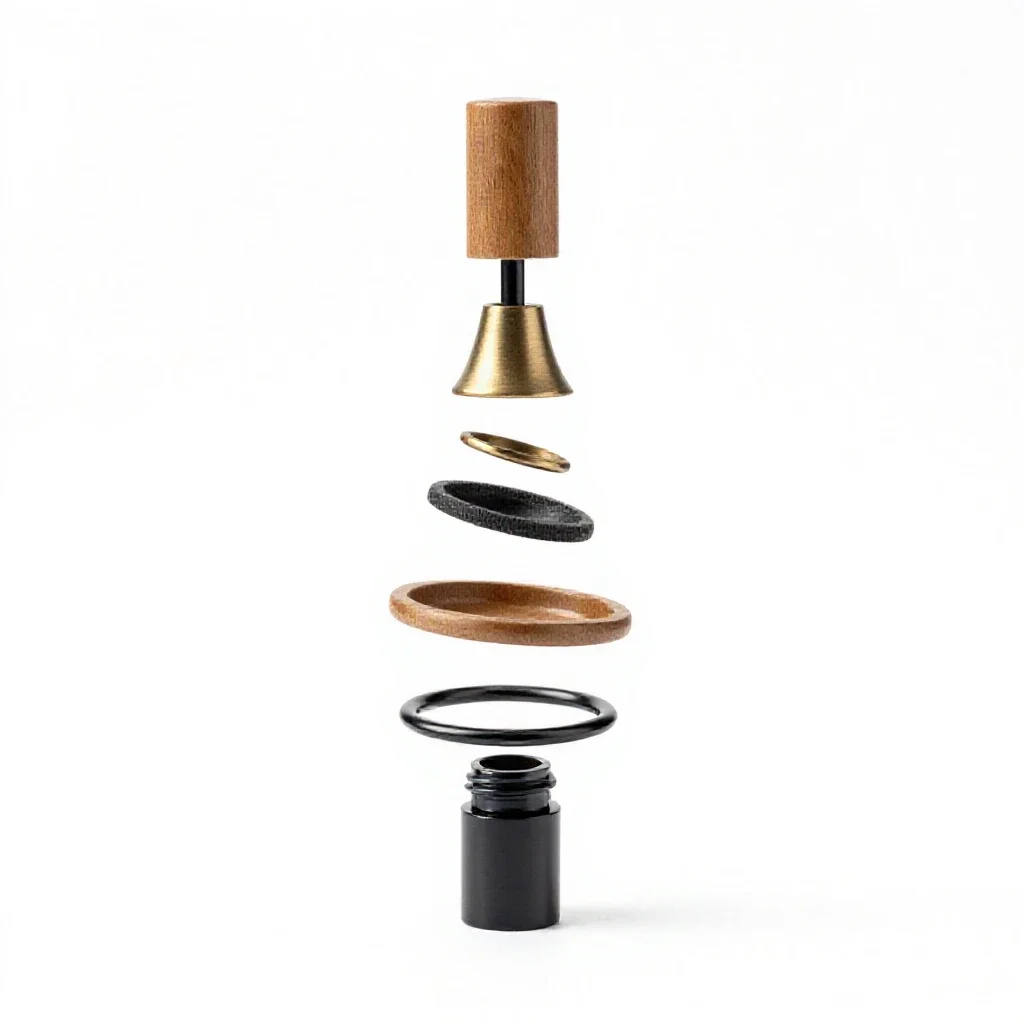Perfume atomiser isolated on a white background