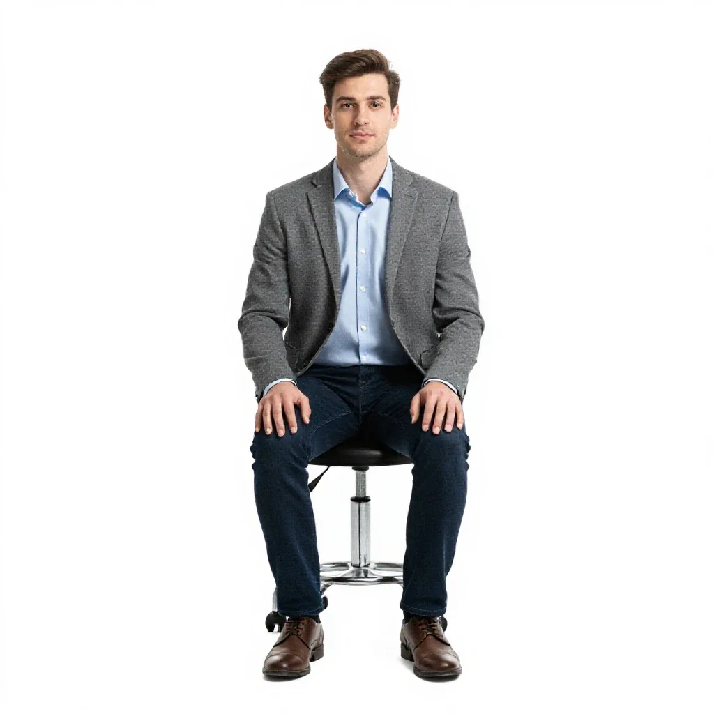 First contact diplomat isolated on a white background