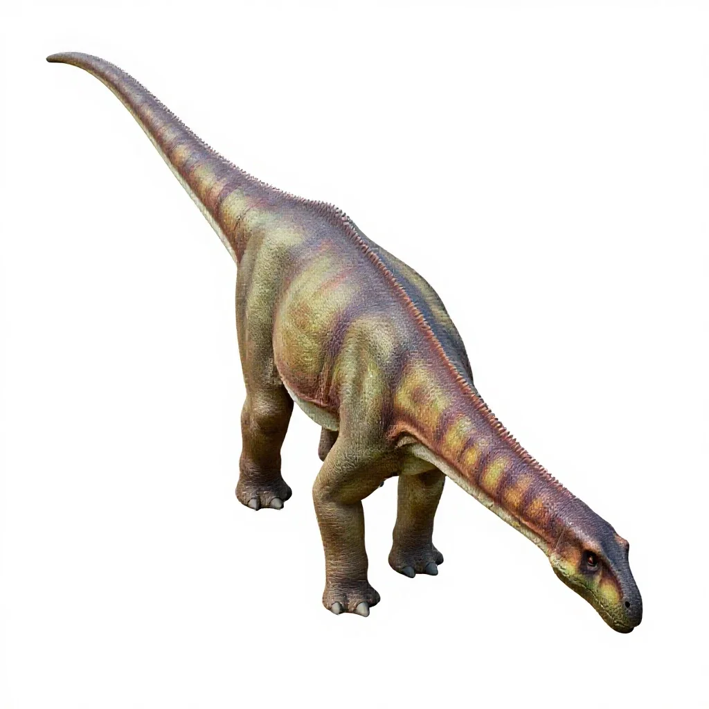 Diplodocus isolated on a white background