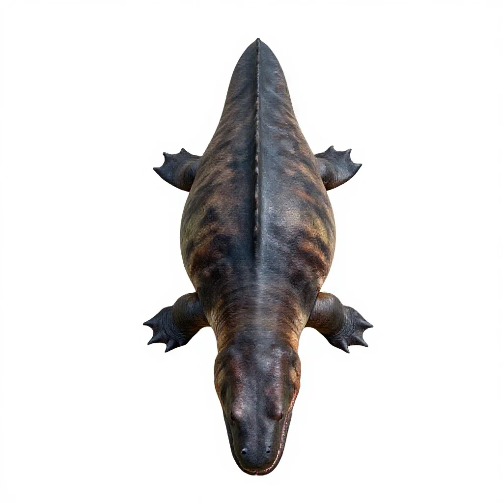 Dunkleosteus isolated on a white background