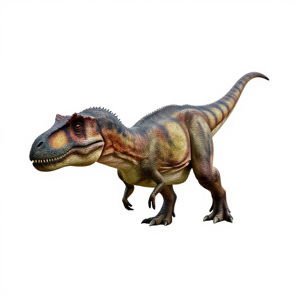 Spinosaurus isolated on a white background