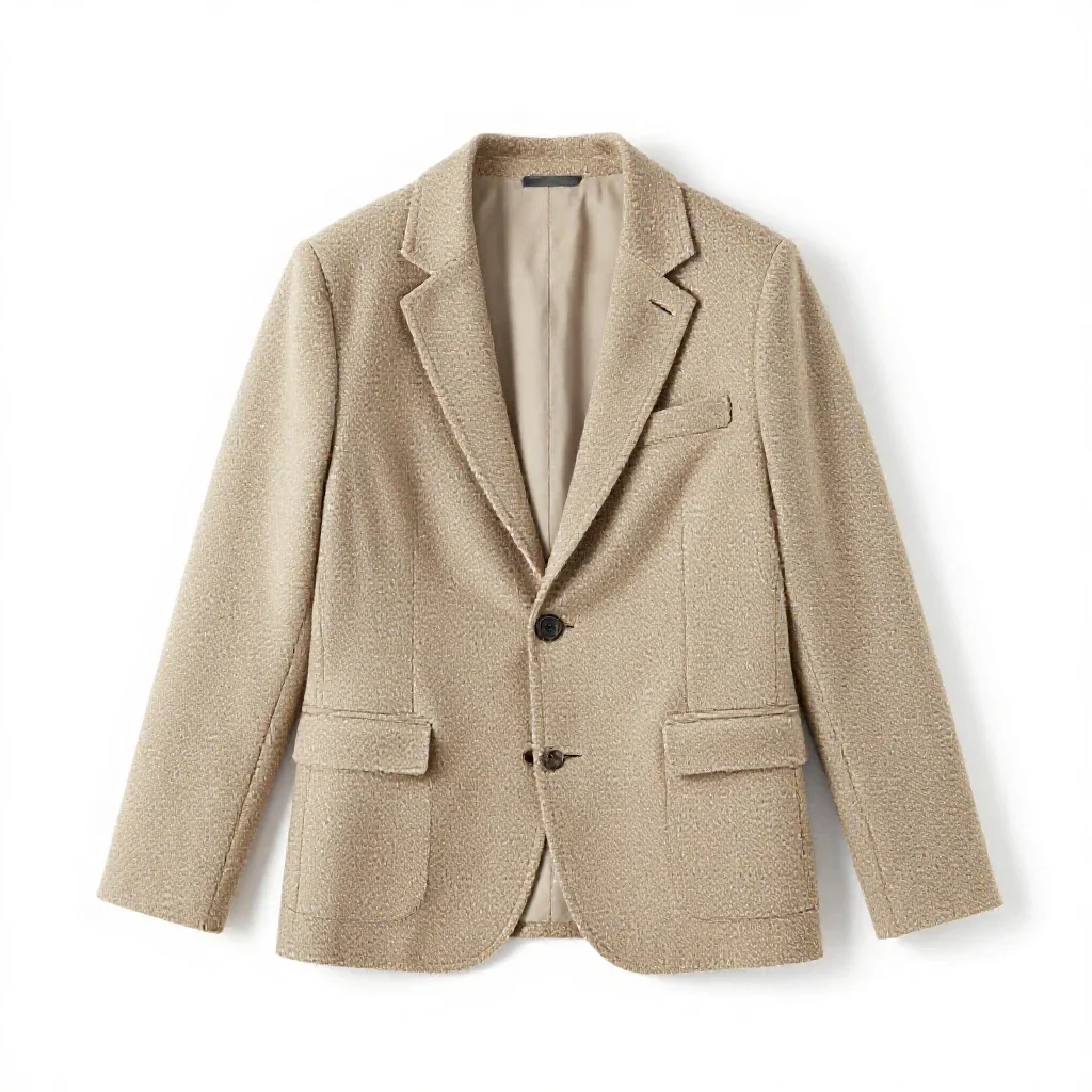 Tailored blazer isolated on a white background