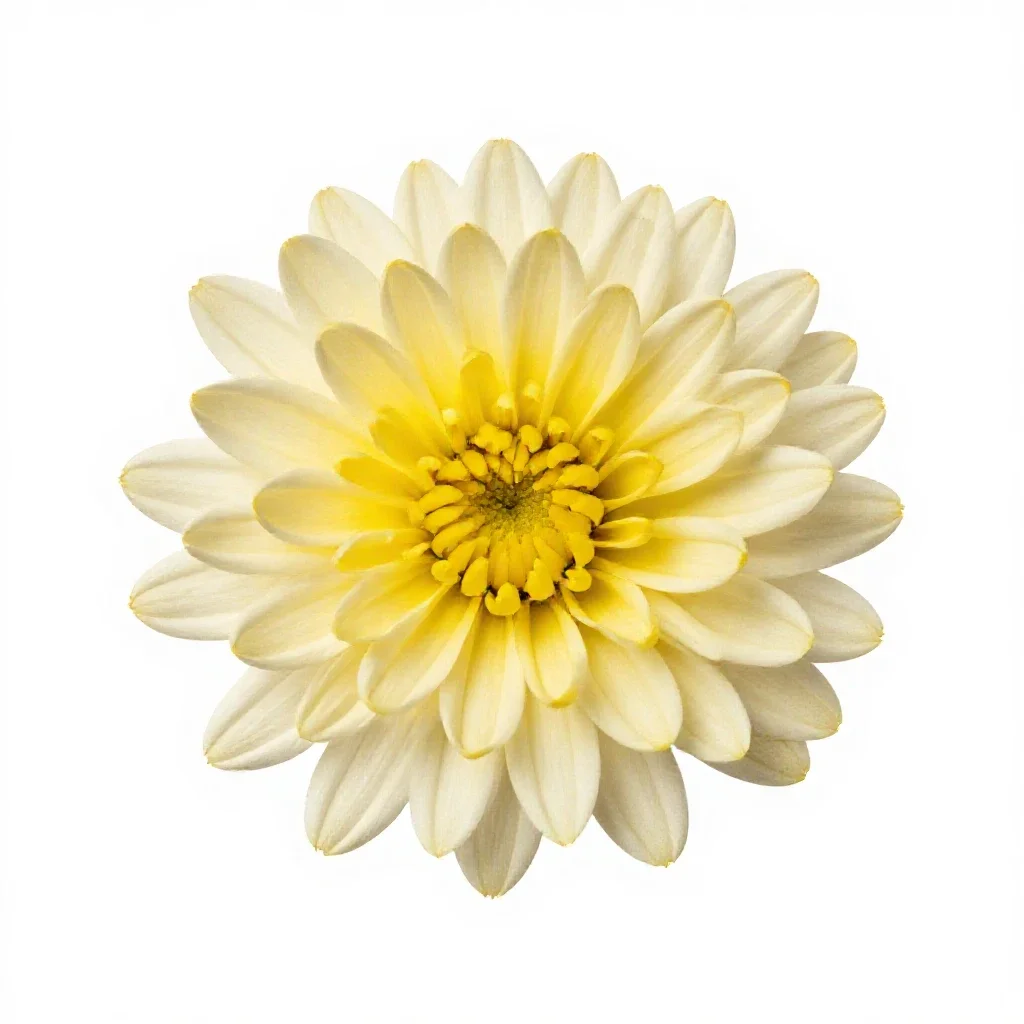 Chrysanthemum isolated on a white background