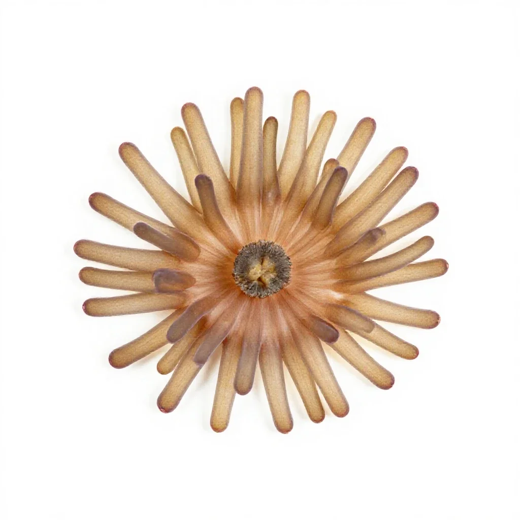 Anemone isolated on a white background