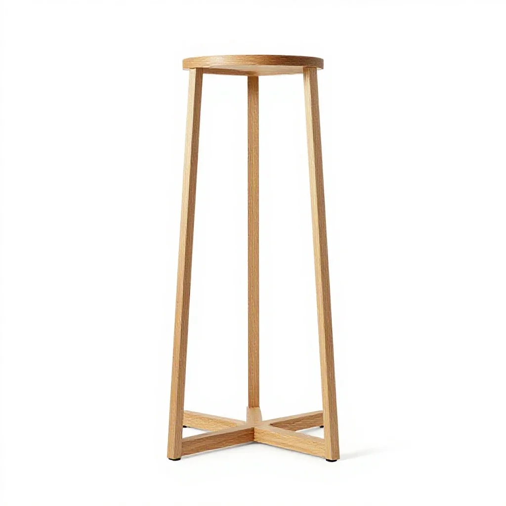 Coat stand isolated on a white background