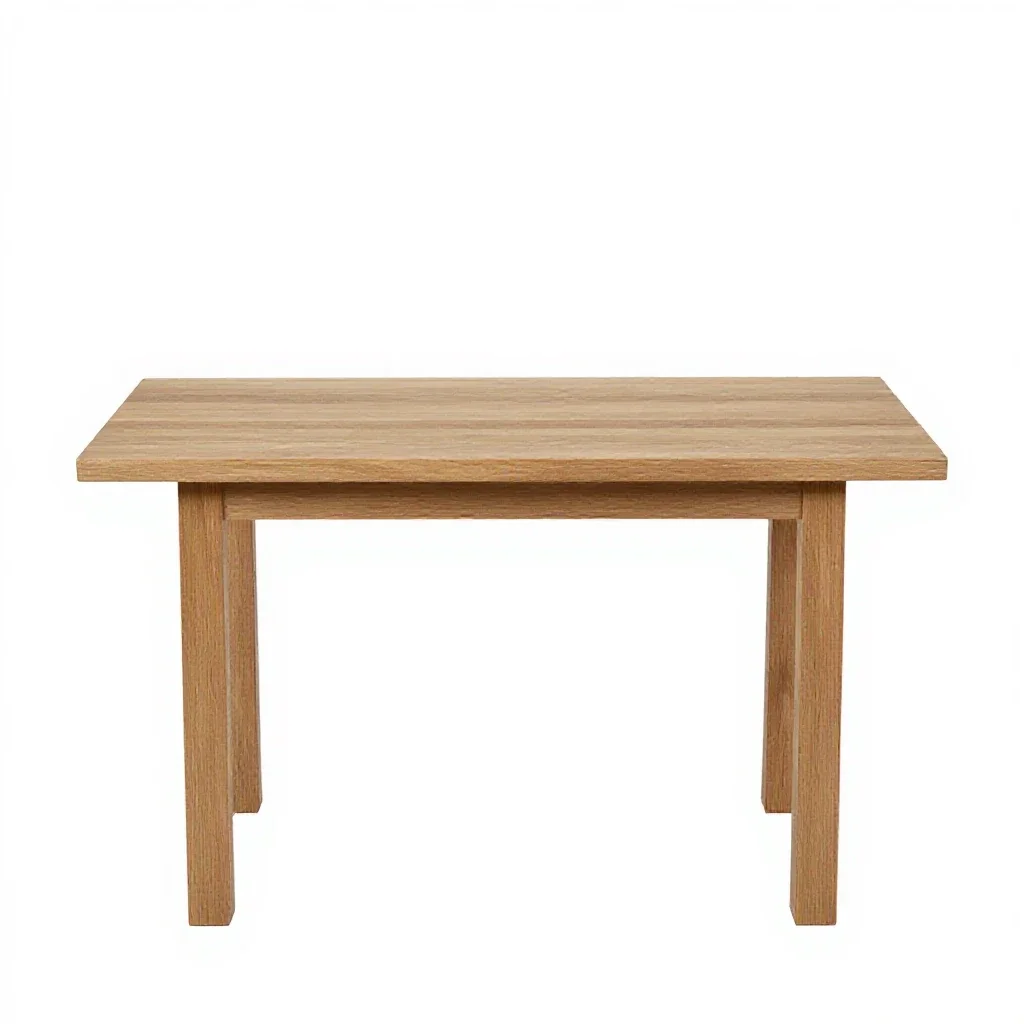 Console table isolated on a white background
