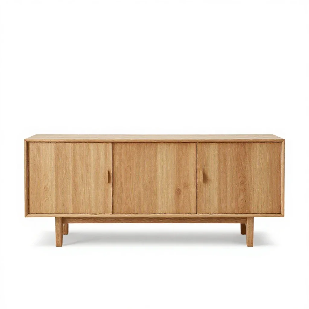 Sideboard credenza isolated on a white background