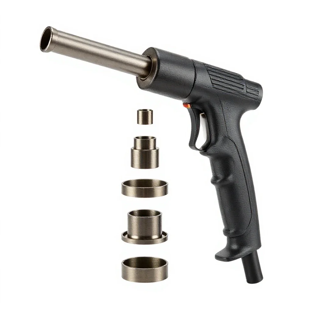 Plasma cutter torch isolated on a white background