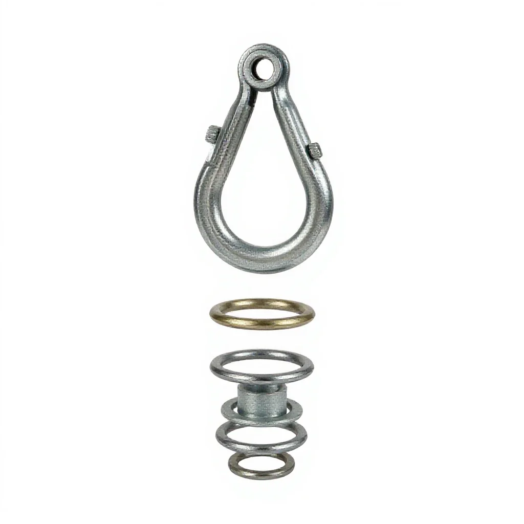 Scaffolding coupler isolated on a white background