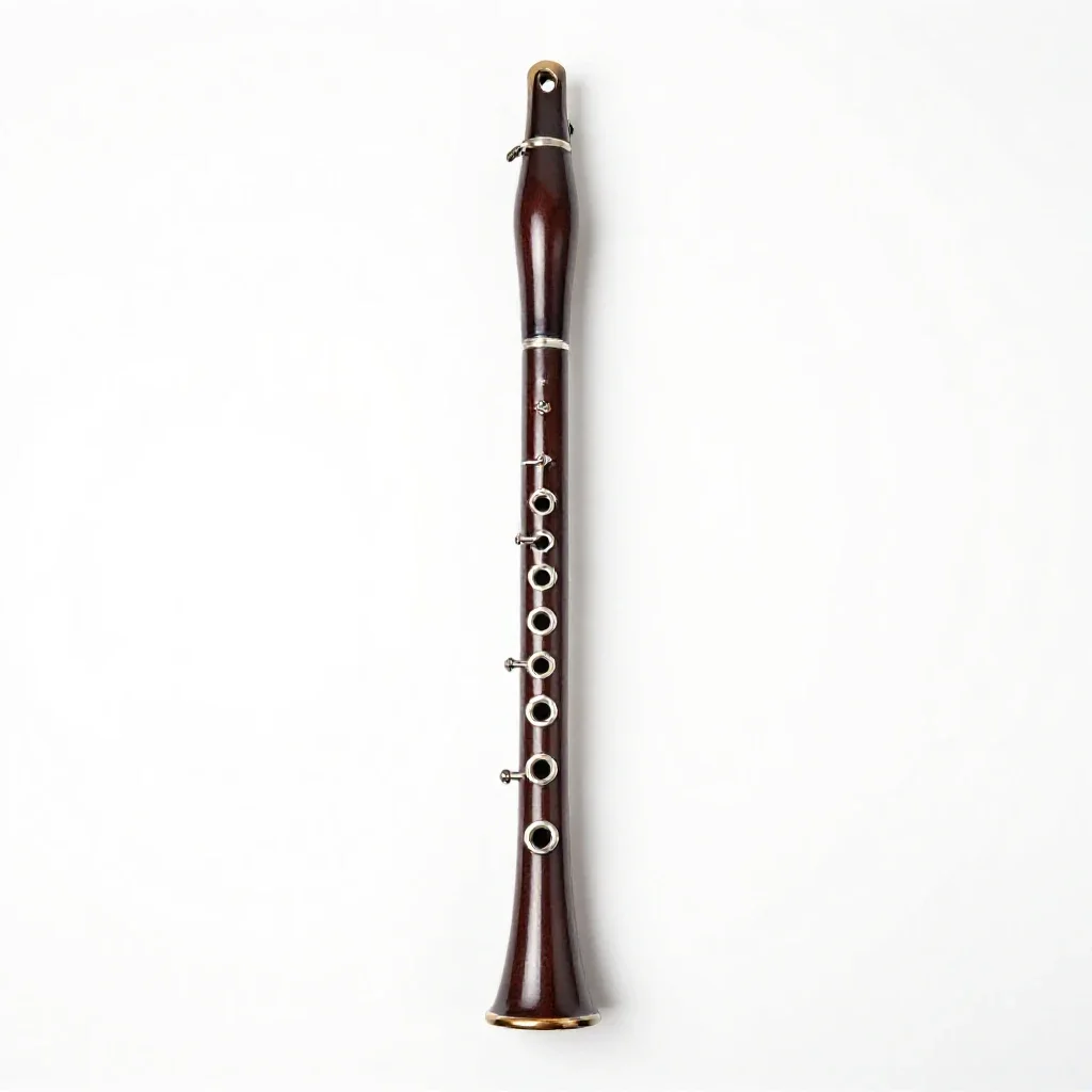 Bassoon isolated on a white background