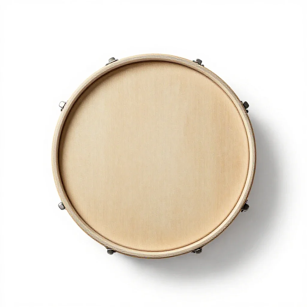 Floor tom isolated on a white background